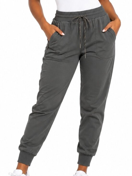 Zella Pants - Zella Jogger Pants Womens XS Gray Tapered Drawstring Pockets Athleisure